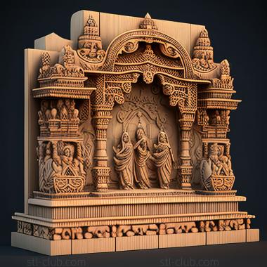 3D model Ayodhya (STL)